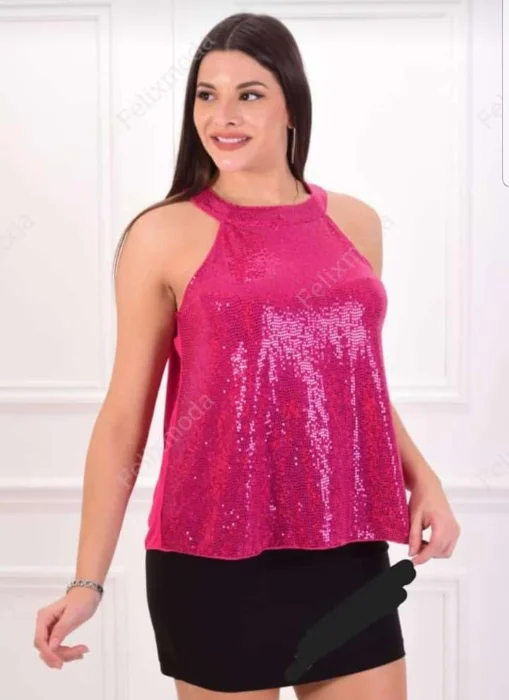 Musculosa Lentejuelas Xl