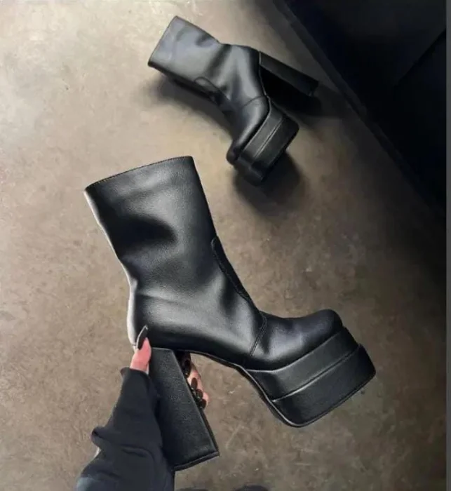 Bota Doble Plataforma
