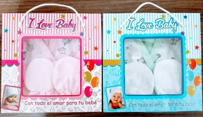Cajas 4 Piezas Manga Larga