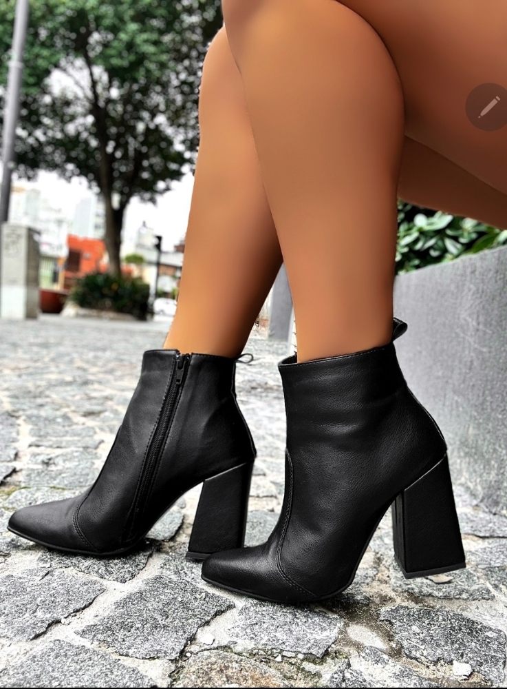 Art 1200 Negro Botas Caña Baja - Imagen 2