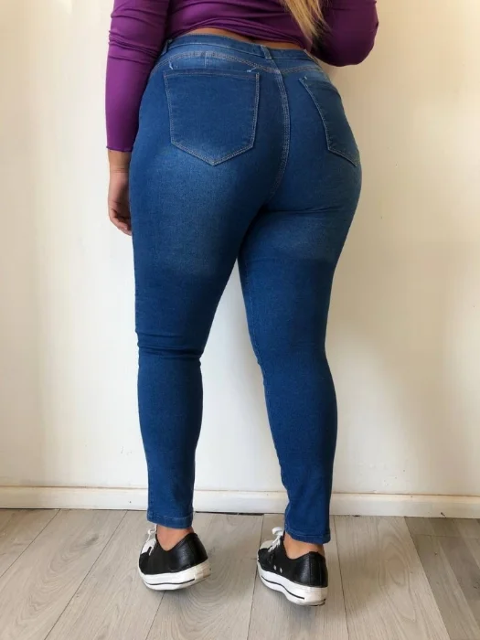 Pantalón Dama  de Jean Especial Azul