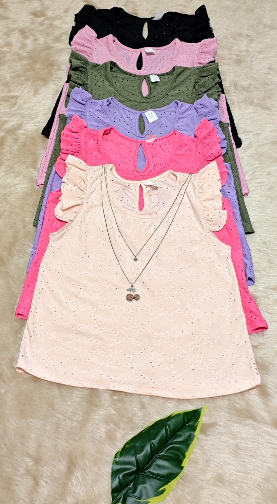 Blusa Broderie Excelente Calidad - Imagen 2