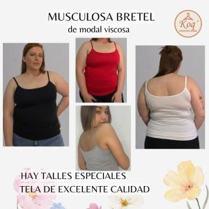 Basica Bretel Modal Viscosa