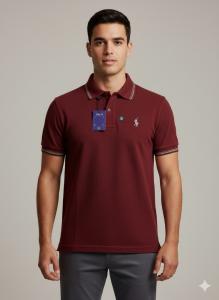 Chombas Polo Bordadas Algodón Premium