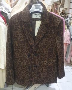 Blaiser de Dama Negro/ Animal Print - Miniatura 4