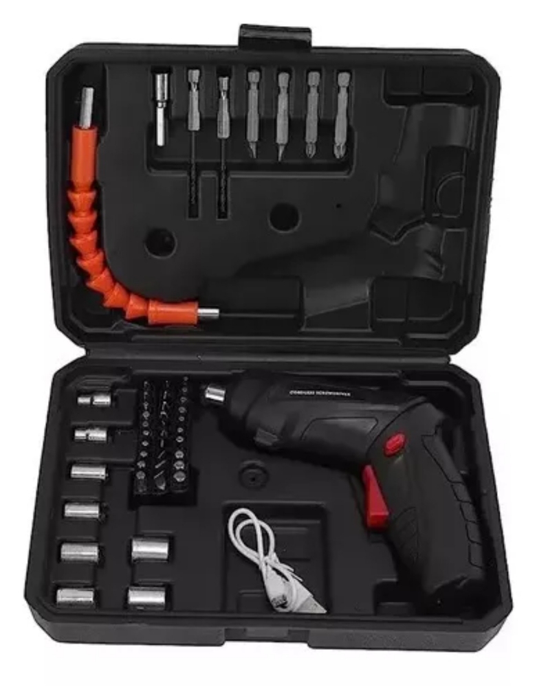 Kit Destornillador Inalámbrico 47 Piezas - Imagen 4