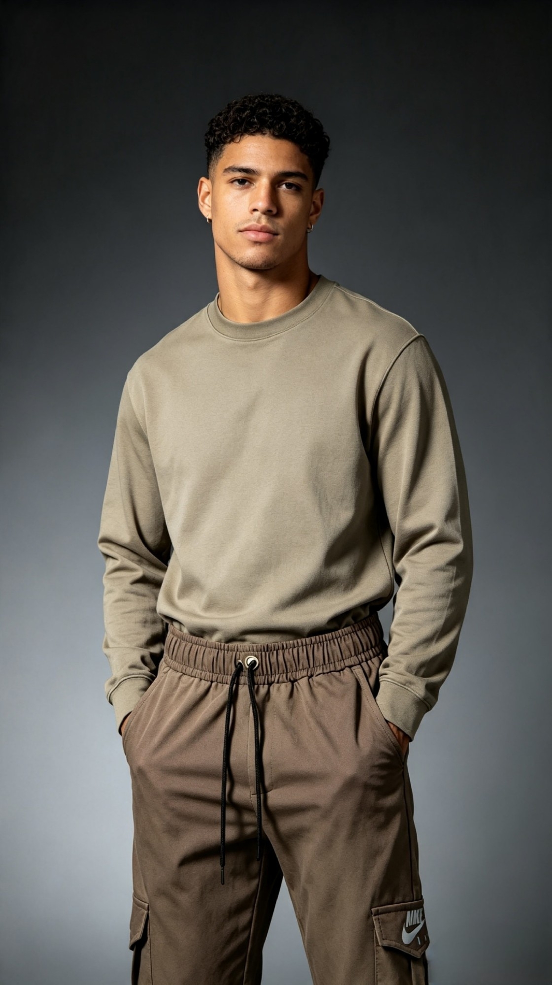 Pantalones Cargo Begalina Logos Nik o Adid - Imagen 2