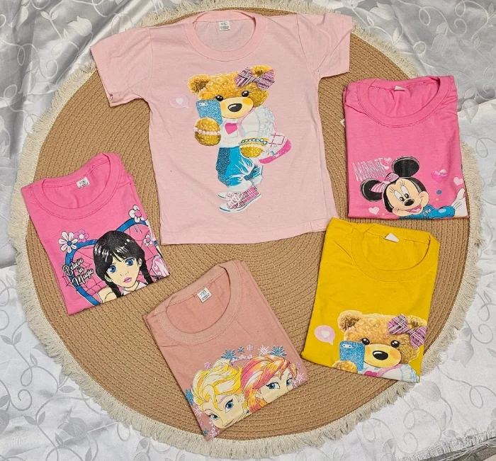Remera Nena Algodón Estampado