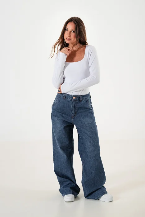 1290.1 Wide Leg Jean