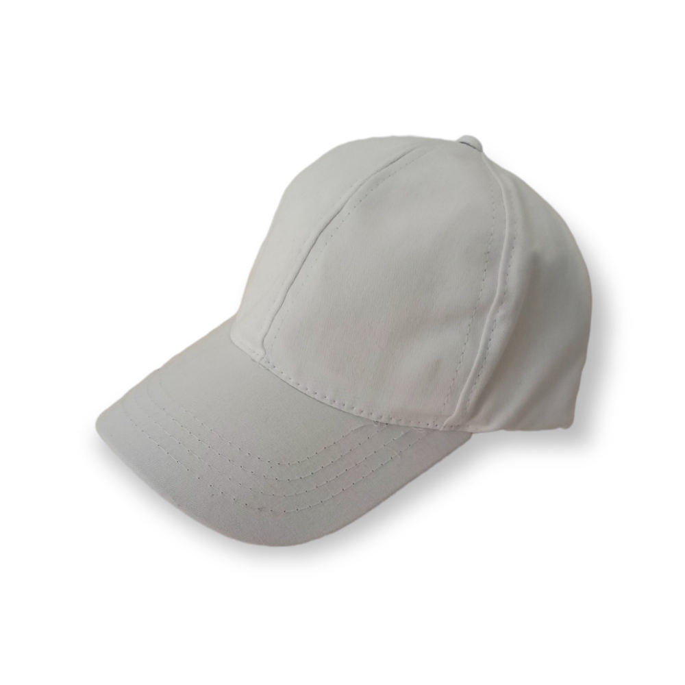 Gorra Blanca Lisa - Imagen 1