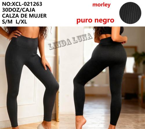 Calza  sin Push Up Negro - Vic Black - Linda Luna - Miniatura 2