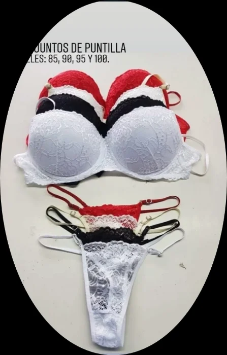Conjunto Encaje con Aro