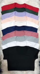 Basicas Manga Corta de Modal con Lycra