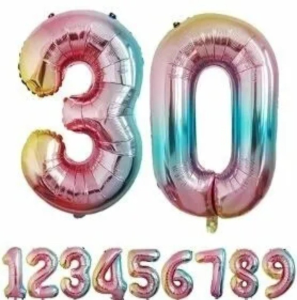 Globos Grandes 70 Cm Colores - Miniatura 2