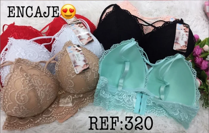 "nejoa"bralette C/broche Ala Espalda