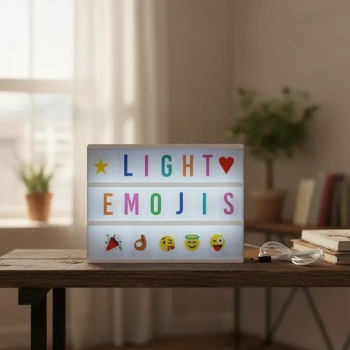 Cartel Led Luminoso C/ Letras Grande A4 - Imagen 3
