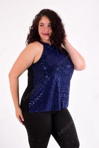 Musculosa Lentejuelas Xxl