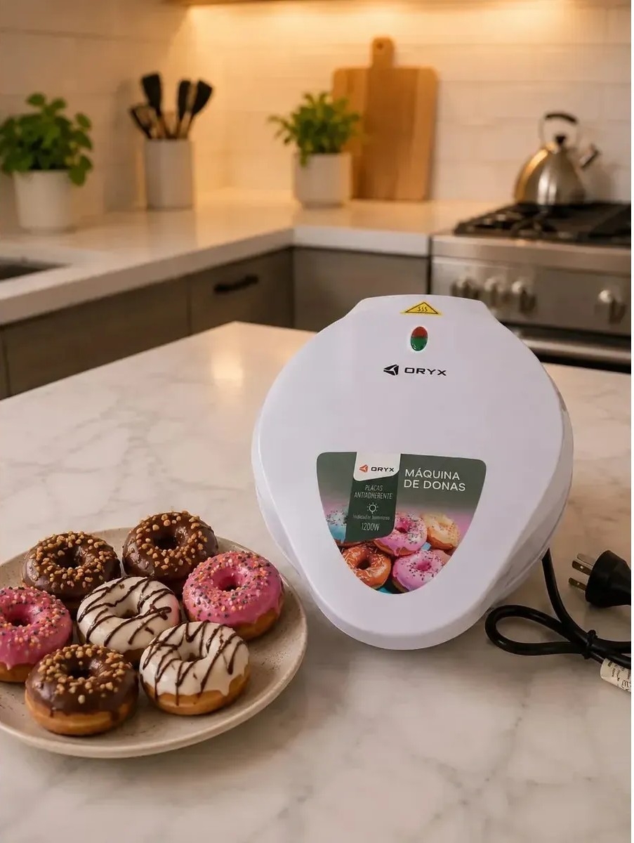 Maquina para Hacer Donas, Mini Donas X7 Unidades - Imagen 7