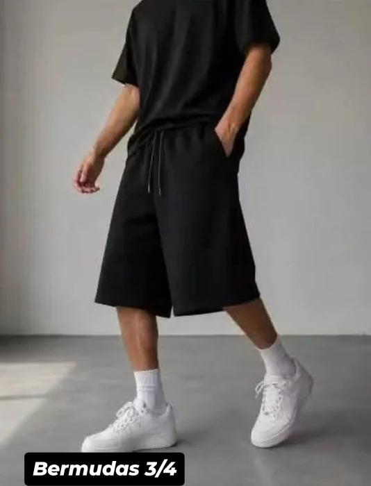 Bermudas Rusticas Unisex 3/4