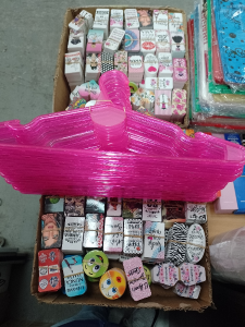 Perchas Acrilicas Fucsia de Adulto - Miniatura 2