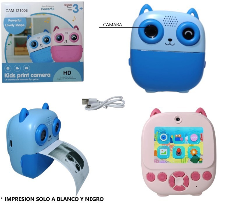 Camara con Impresora Termica Bluetooth - Imagen 3