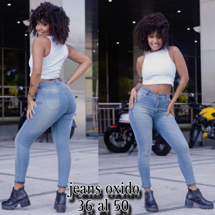 Jeans con Bolsillo Delantera 17mil por Curva