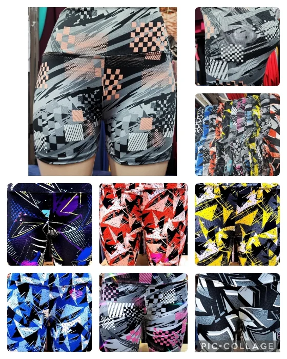 Short Retro Estampado