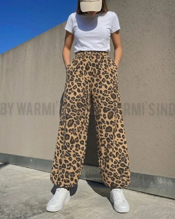 Pantalón Balloon Print