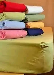 Sábanas Ajustables Lisas Nacionales Plaza 11/2 y 21/2
