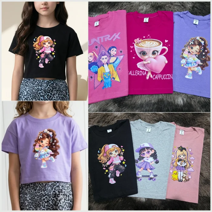 Remeras Algodón Jersey de Nena