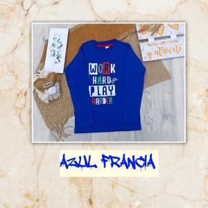 Remera  Manga Larga Niño Algodón 24/1 - Miniatura 2