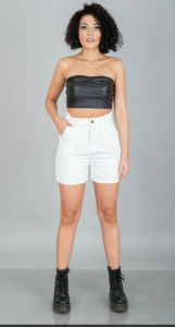 Short  Blanco