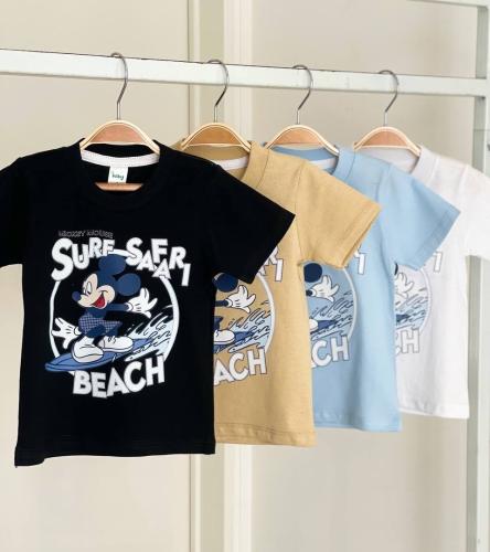 Remera Estampada Bebé Mickeysurf