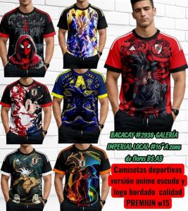 Camisetas Deportivas Versión Anime de Tu Club Favorito - Miniatura 3