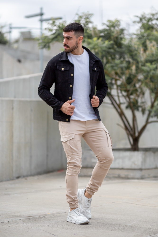 Pantalon Cargo (beigue) - Imagen 4