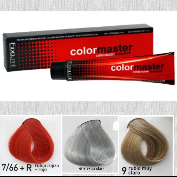 10 Tinturas Colormaster Fidelite a Elección