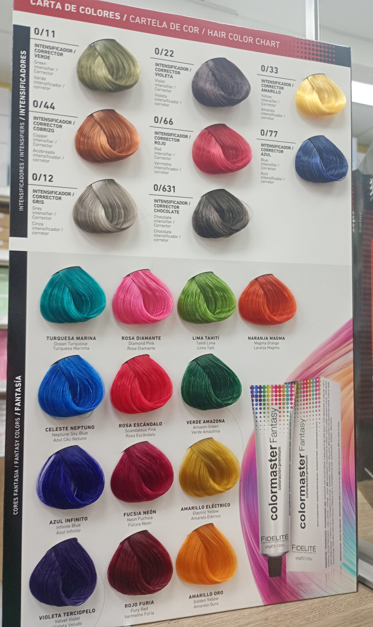 10 Tinturas Colormaster Fidelite a Elección - Imagen 8