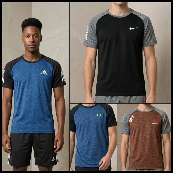 Remeras de Hombre Vaplex Combinadas
