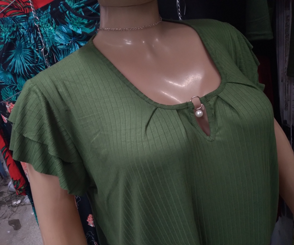 Remeras de Morley Importado Perla Talles Especiales - Imagen 4