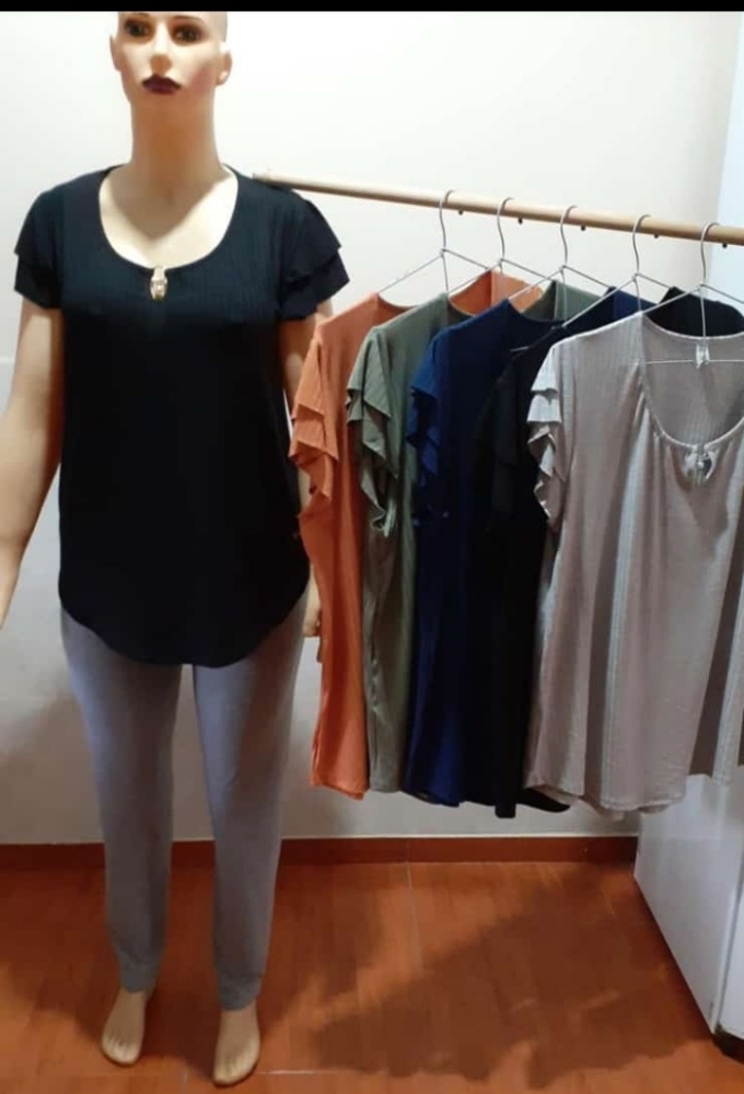 Remeras de Morley Importado Perla Talles Especiales - Imagen 5