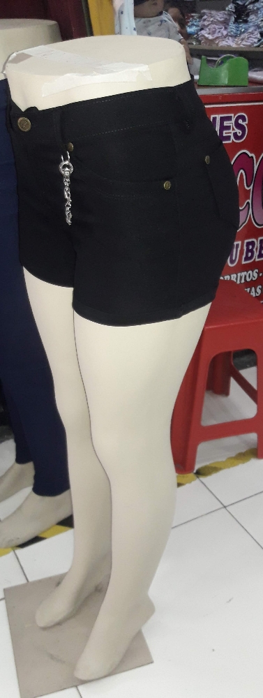 Shorts de Bengalína Corte Chians - Imagen 2