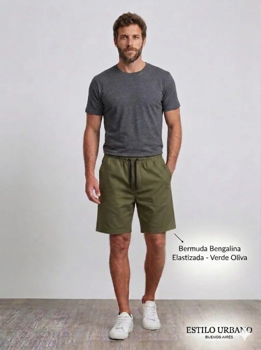 Bermudas Lisas Importadas