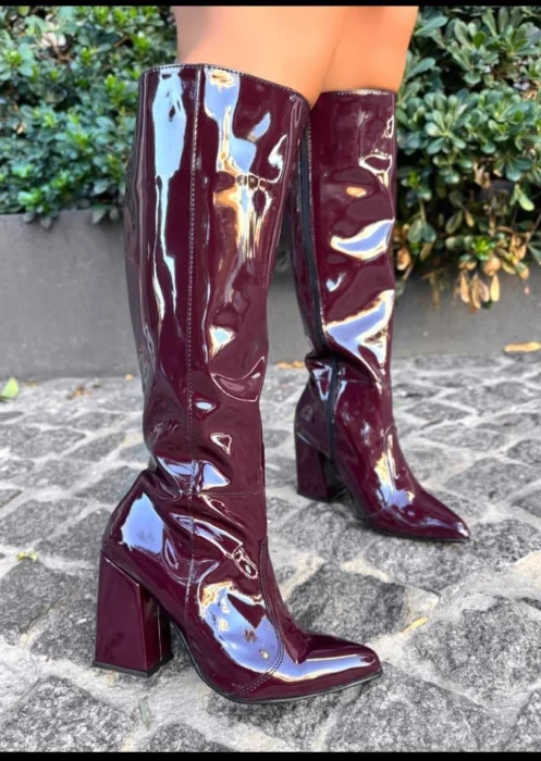 Art Karol Cherry Botas