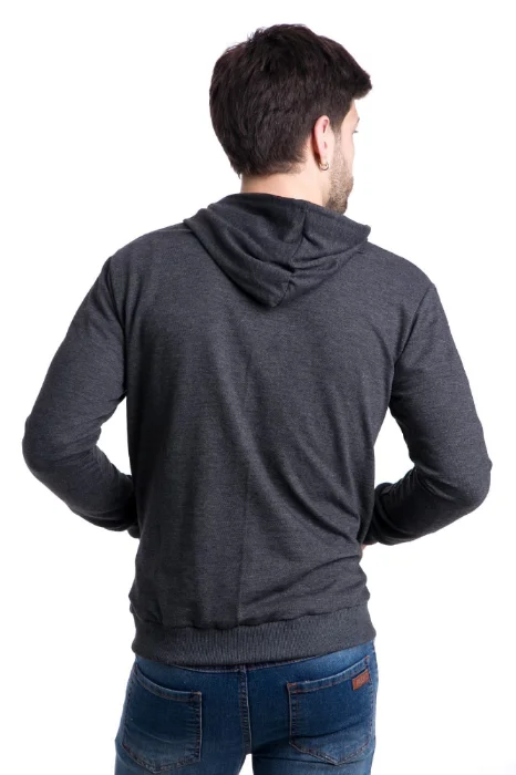 Campera Friza Invisible con Capucha Forrada