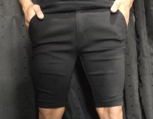 Nuevo Ingreso Bermuda Corte Chino Negro