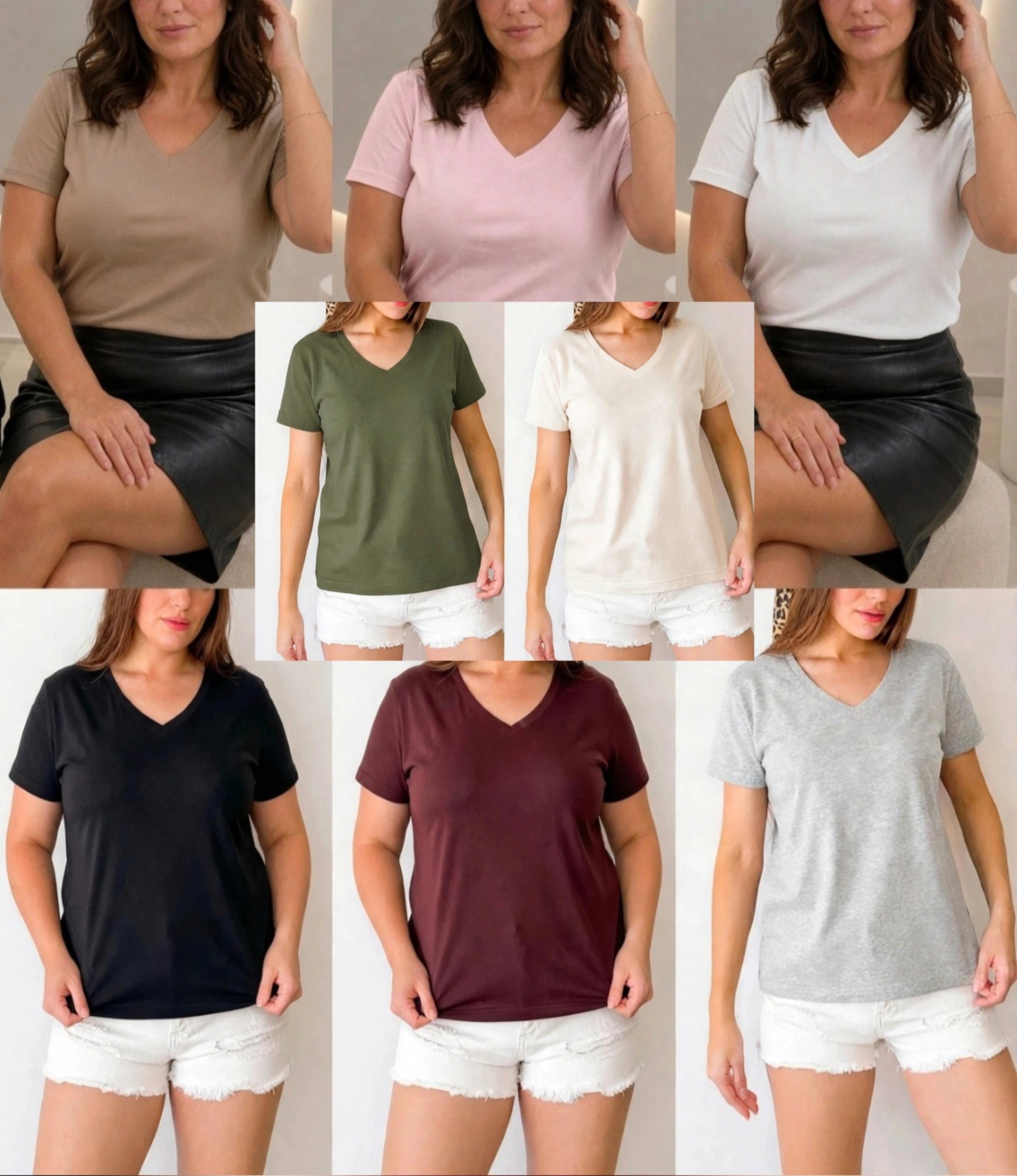 Remeras Básicas Lisas Algodón - Imagen 2