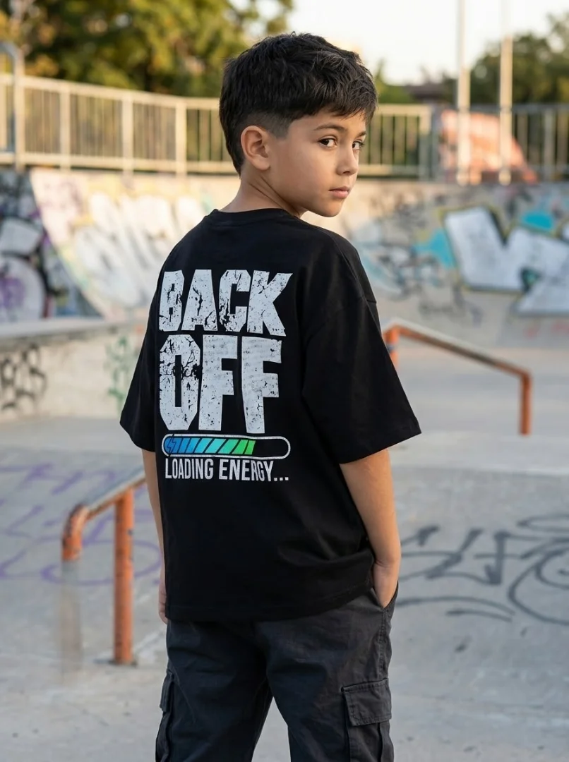 Remeras Oversize Niño Estampadas Calidad Premium - Imagen 1