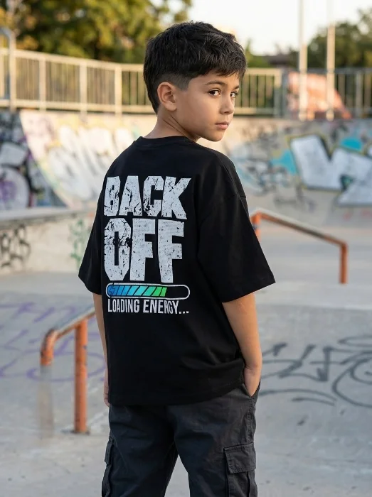 Remeras Oversize Niño Estampadas Calidad Premium