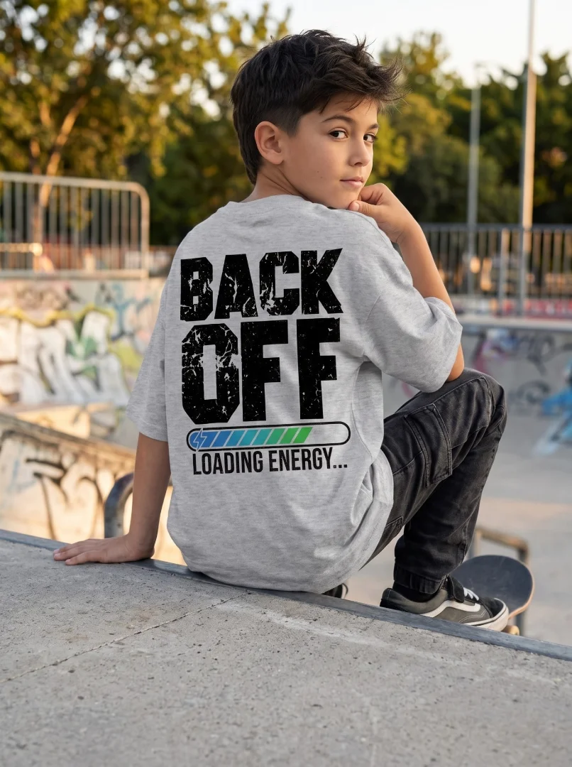 Remeras Oversize Niño Estampadas Calidad Premium - Imagen 2