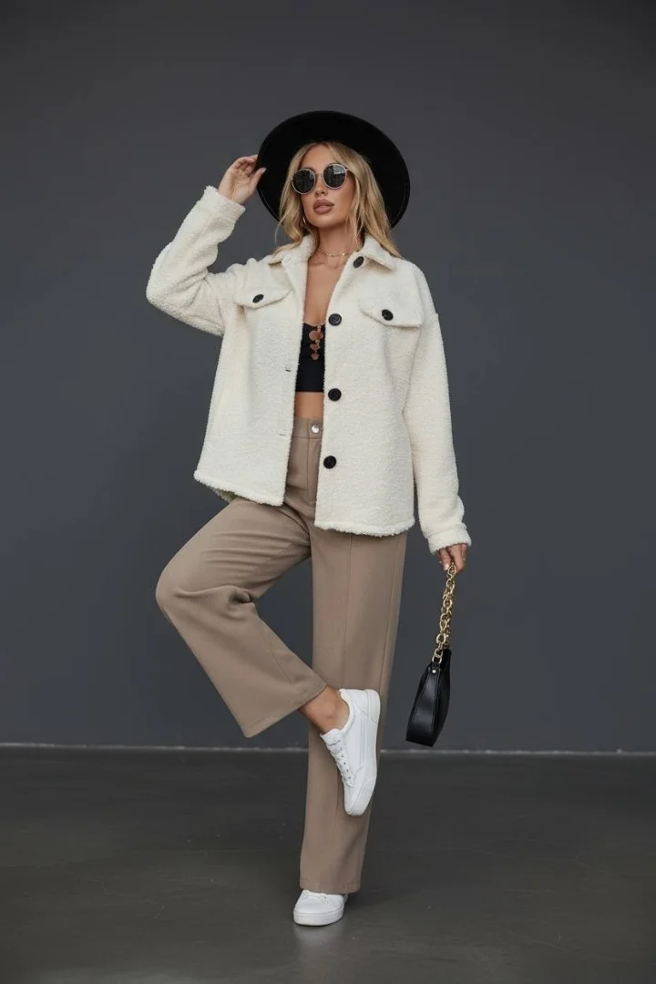 Camisaco Blanca de Boucle - Imagen 2